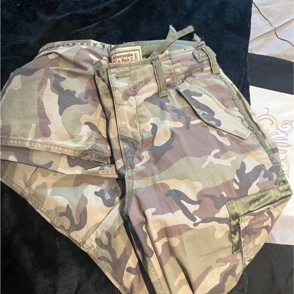 Camouflage Cargo Shorts